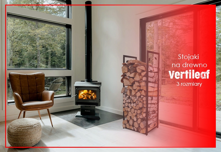 Stojaki na drewno Vertileaf